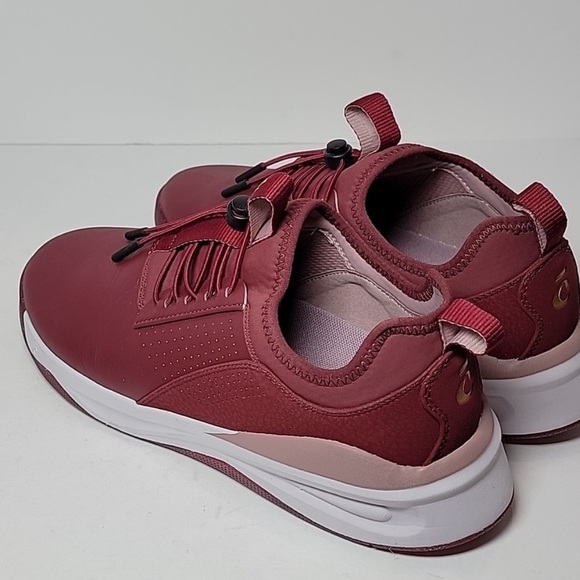 Clove Classic Healthcare Corino Fabric Sneakers Limited Edition Royal Maroon 8.5 - Picture 8 of 16